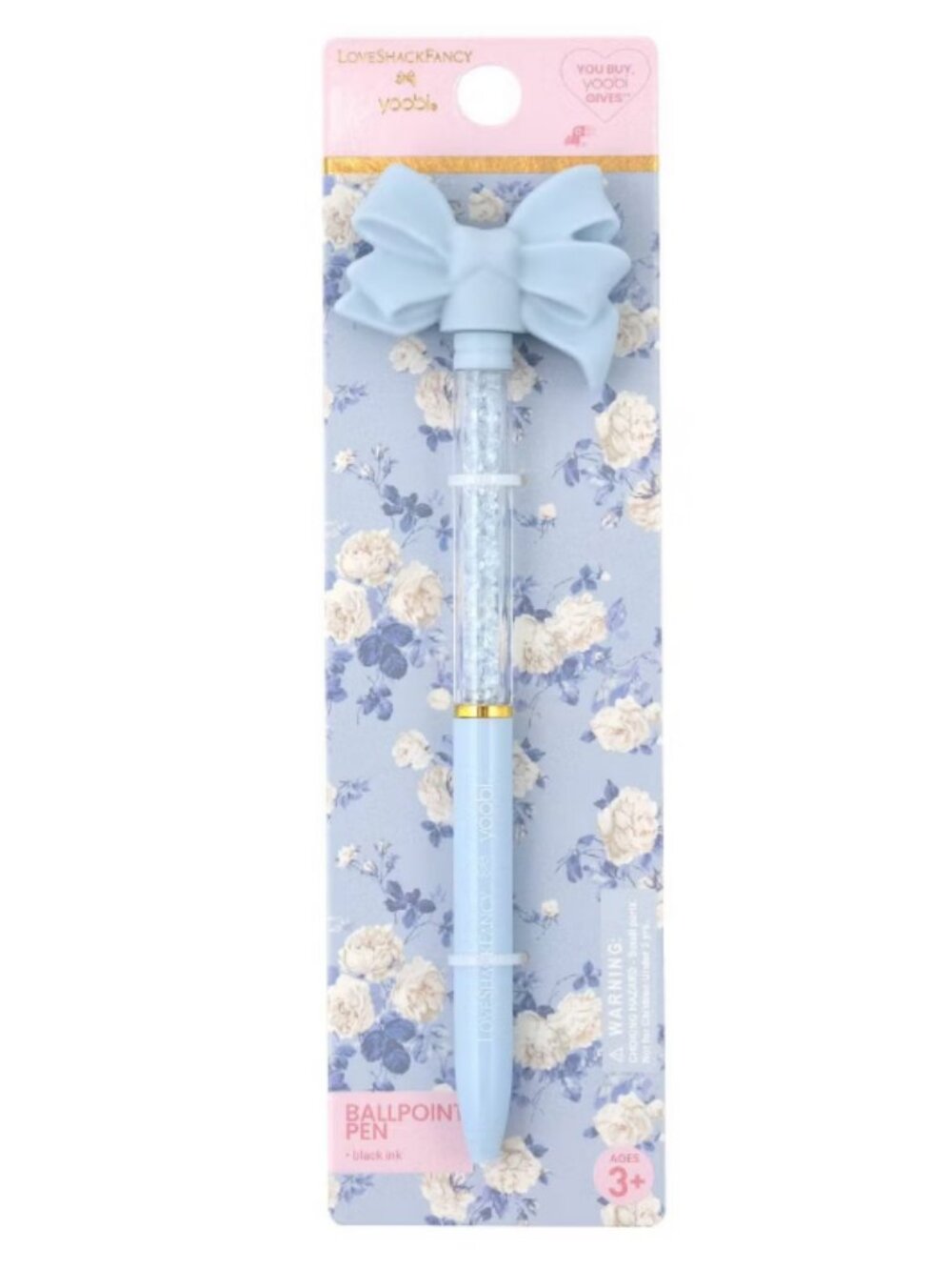 LoveShackFancy x Target - Yoobi Everblooming Rosettes Novelty Ballpoint Pen